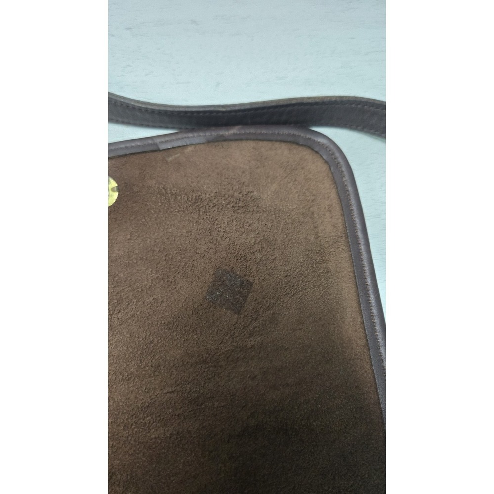Coach Vintage Ridgefield Flap 9812 Crossbody Bag Tan / Brown - Picture 7 of 13